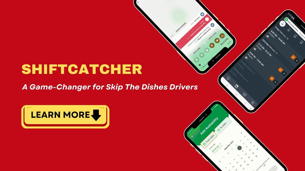 ShiftCatcher: A Game-Changer for Skip The Dishes Drivers